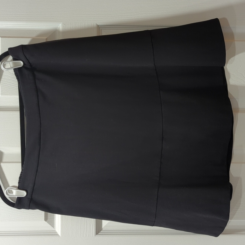 Ruffle Hem Skirt - Bar lll - black Size 16W